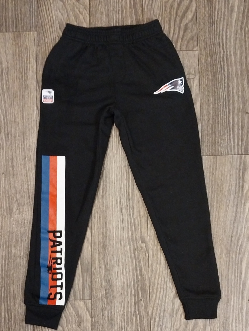 NFL Apparel -Youth Kids Patriots Logo Jogger Sweatpants-Size 10-12